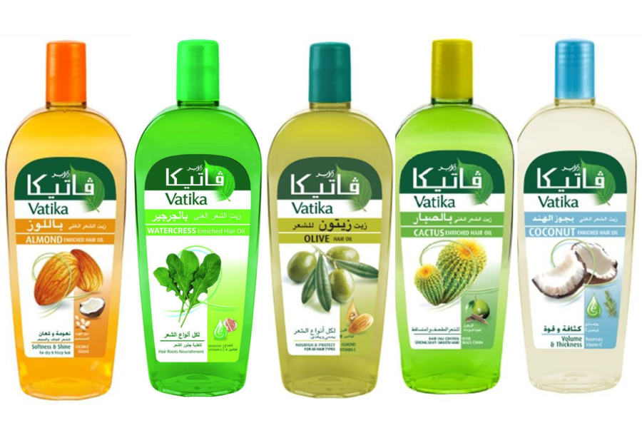 180ml. Vatika Natural Hair Oil Coconut - Almond - Olive - Watercress - Cactus