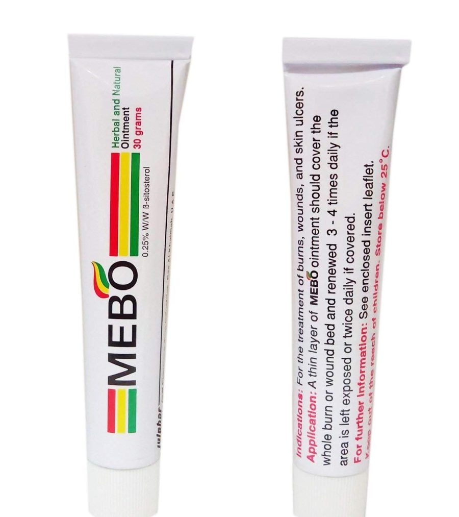 2 PCS MEBO BURN Fast Pain Relief Healing Cream Leaves No Marks 15 Grams Each