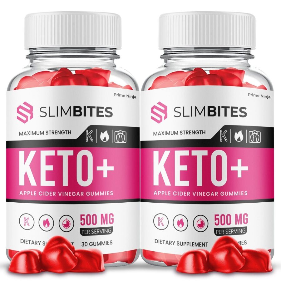 2 Pack SlimBites Keto ACV Gummies Slim Bites ACV Max Strength Gummies