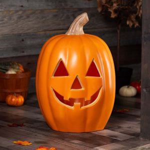 20 Light Up Pumpkin Decoration