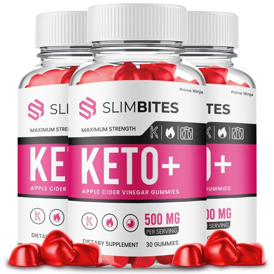 3 Pack SlimBites Keto ACV Gummies Slim Bites ACV Max Strength Gummies