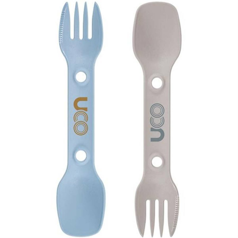 3-in-1 cutlery spoon-fork-knife Uco (x2)