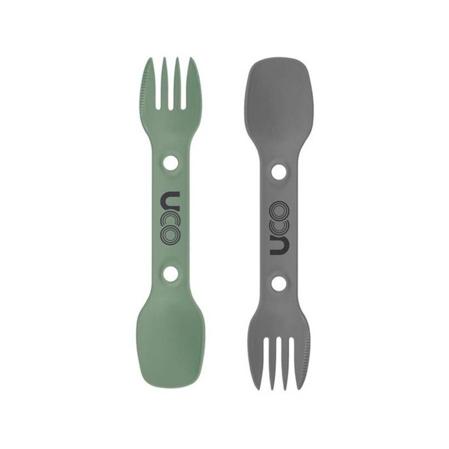 3-in-1 cutlery spoon-fork-knife Uco (x2)