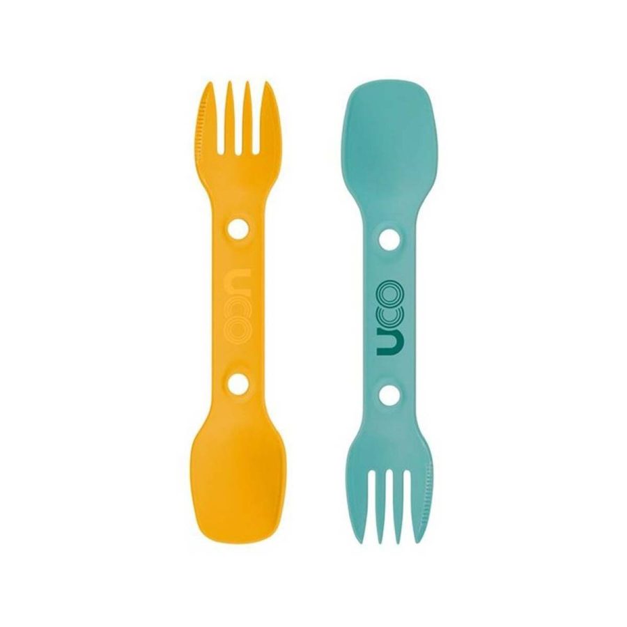 3-in-1 cutlery spoon-fork-knife Uco (x2)