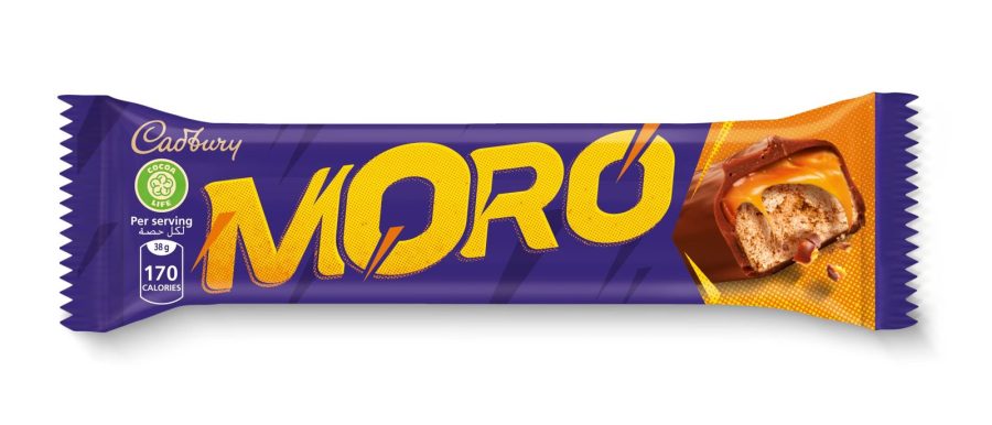 30 Pcs Moro Caramel Coated Nougat Bar Covered With Chocolate Cadbury (34g)