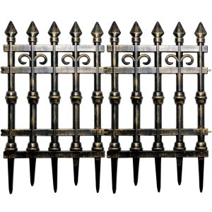 35 X 29 Brass Graveyard Gates Decoration