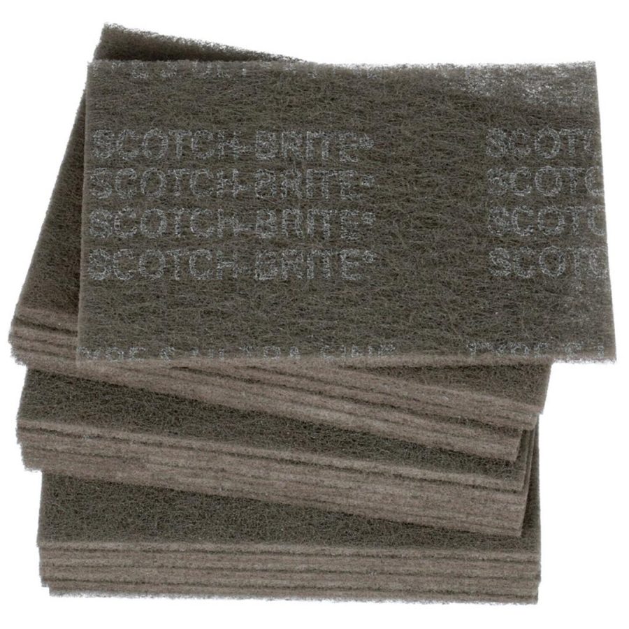 3M 07448 II Scotch-Brite Ultra Fine Hand Pad, 6FT x 9, 20 Pads per Box