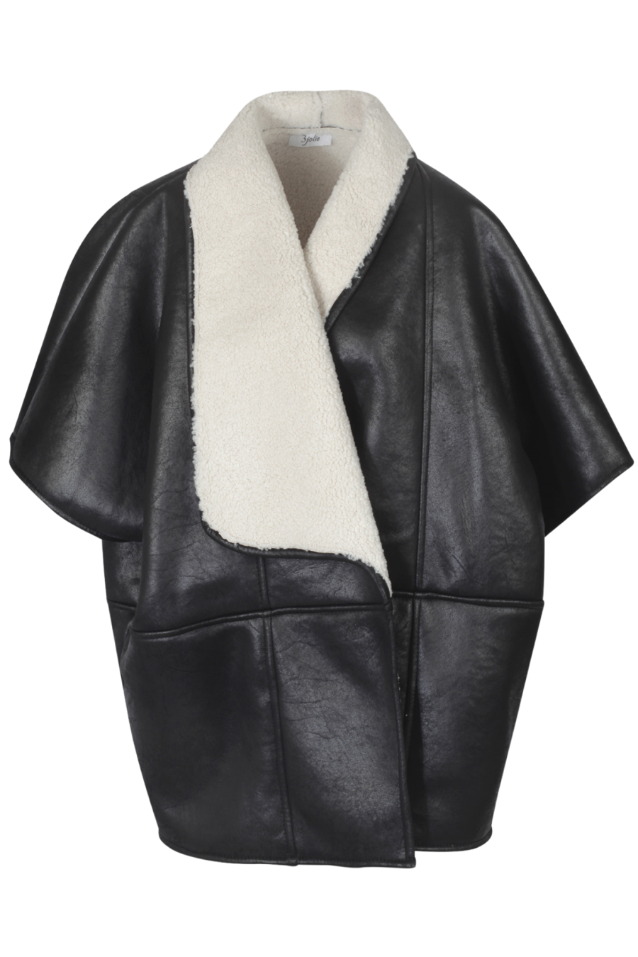 3jolie - Cape - 441651 - Black/Cream