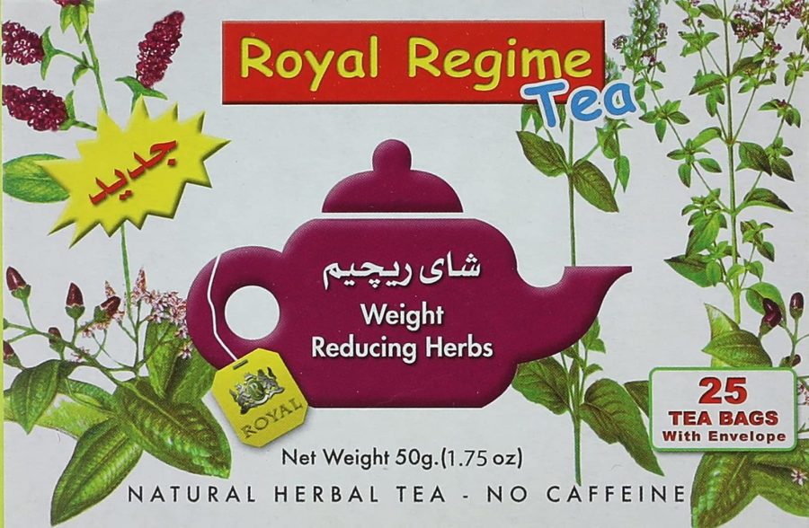 4 boxes Royal regime herbal tea - 100 bags