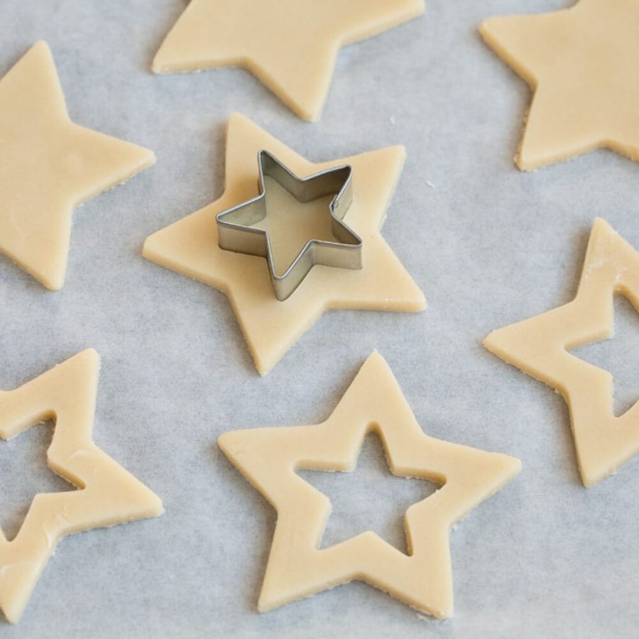 5 Point Star Cookie Cutter Set, 6pcs, 3.5-8.5cm, 1.4-3.4"