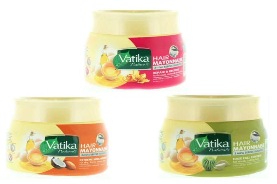 500ml. DABUR VATIKA Naturals Hair Mayonnaise Treatment, 3 mins Before Shampoo