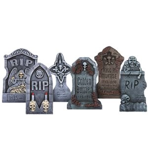 6 Piece Tombstone Decoration Set