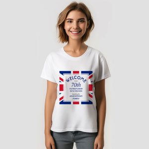 70th Platinum Custom Family Reunion T-Shirt