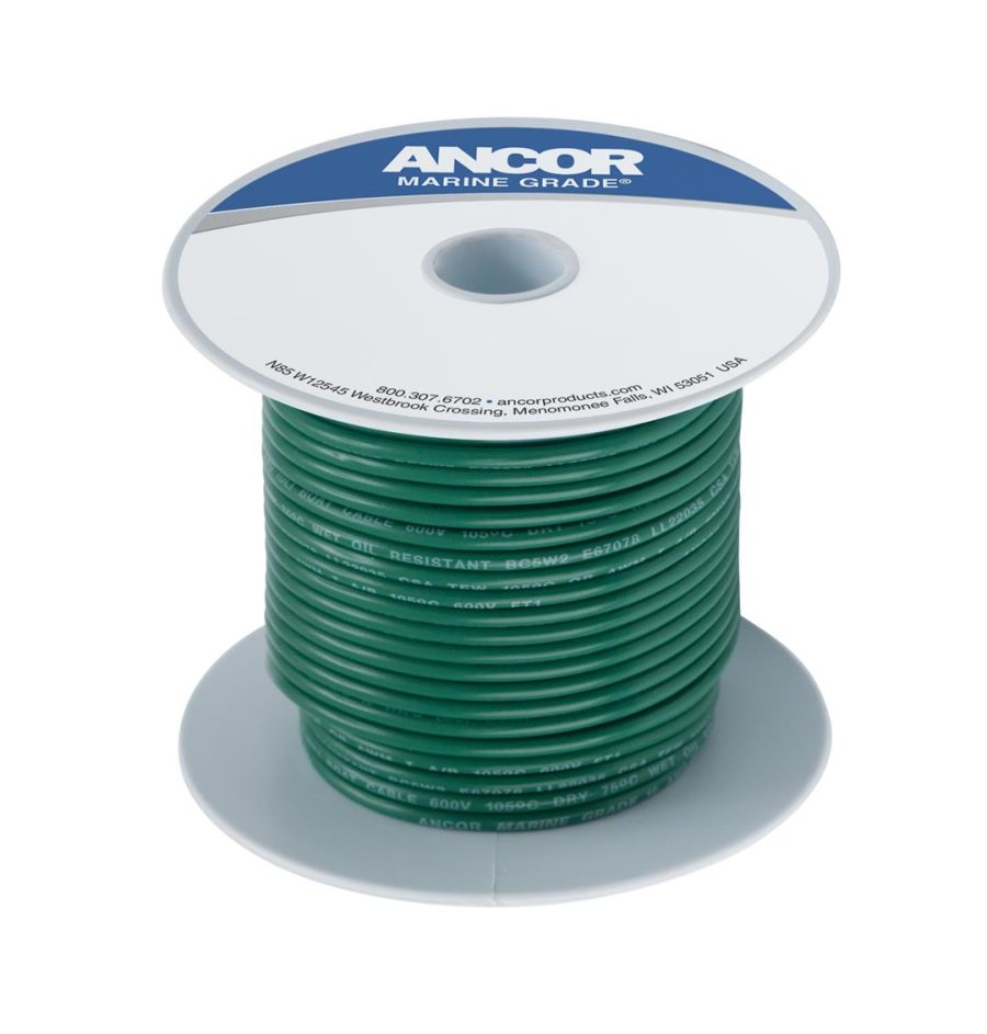 ANCOR 106340 GREEN 12 AWG TINNED COPPER WIRE - 400