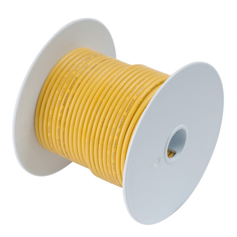 ANCOR 112905 YELLOW 6 AWG TINNED COPPER WIRE - 50