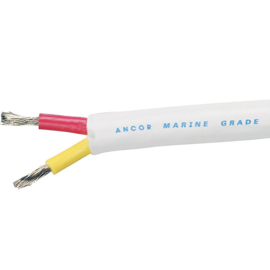 ANCOR 126550 SAFETY DUPLEX CABLE - 14/2 AWG - RED/YELLOW - ROUND - 500