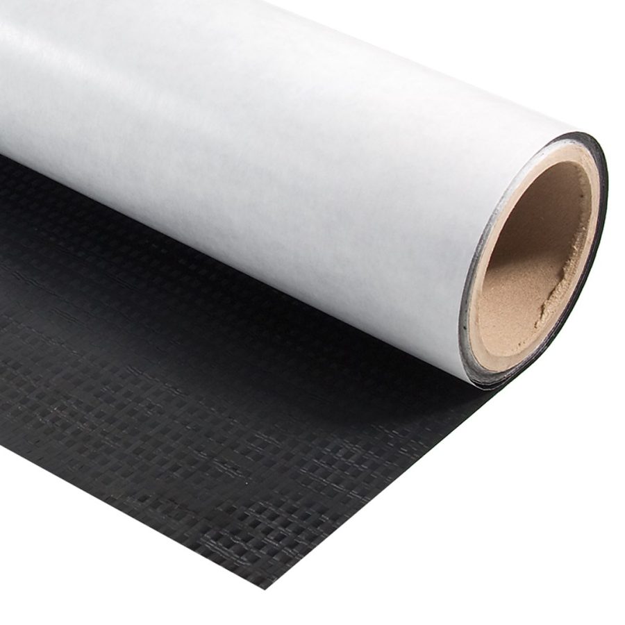 AP PRODUCTS 022-BP2850 28FT X 50FT BOTTOM BOARD - BLACK, Used To Repair Or Seal A Seam On Bottom Boards/ Tarps/ House Wraps; 50 Foot Length x 28 Inch Width; Black; Polyethylene; Adhesive Backing