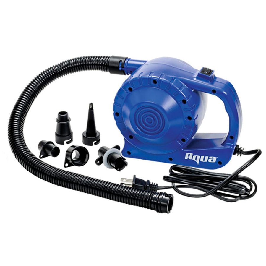 AQUA LEISURE AQX19075P3 HEAVY-DUTY 110V ELECTRIC AIR PUMP W/5 TIPS