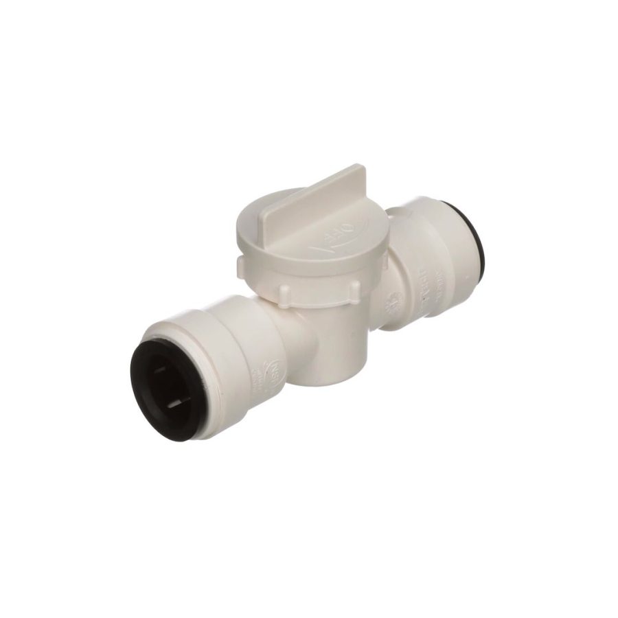 AQUALOCK 3539-10CP END CAP 1/2 CTS, Type 39 In-Line Valve; Straight; 1/2 Inch Female Quick Connect Copper Tube End x 1/2 Inch Female Quick Connect Copper Tube End; White; Polysulfone (High Performance Thermal Plastic); Contractor Pack