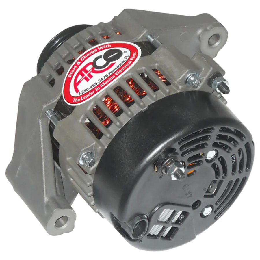 ARCO 20860 MARINE PREMIUM REPLACEMENT OUTBOARD ALTERNATOR - VERADO 12V 70A