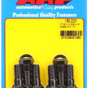 ARP 130-2201 PRESSURE PLATE BOLT, For Use With 265/ 502 Chevy V8; 3/8 Inch - 16 Thread Size; 180000 PSI Tensile Strength; Hex Style Head Type