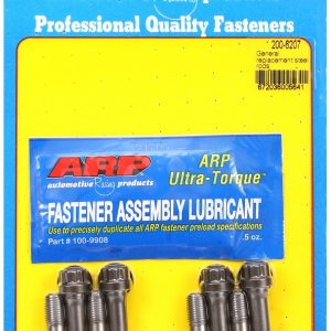 ARP 200-6207 ROD BOLT KIT 8 PC, General Replacement; 220000 PSI Tensile Strength; Polished; ARP2000 Steel; Set of 8