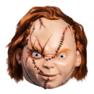 Adult Curse of Chucky Scar Latex Mask