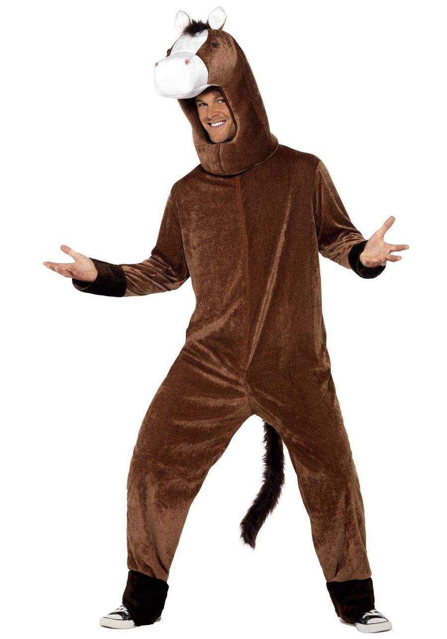 Adult Horse Jumpsuit Costume