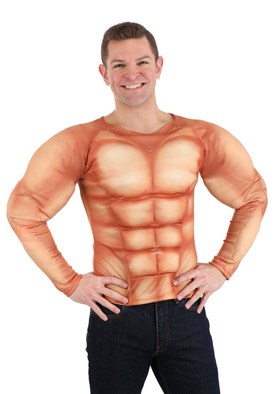 Adult Padded Muscle Shirt