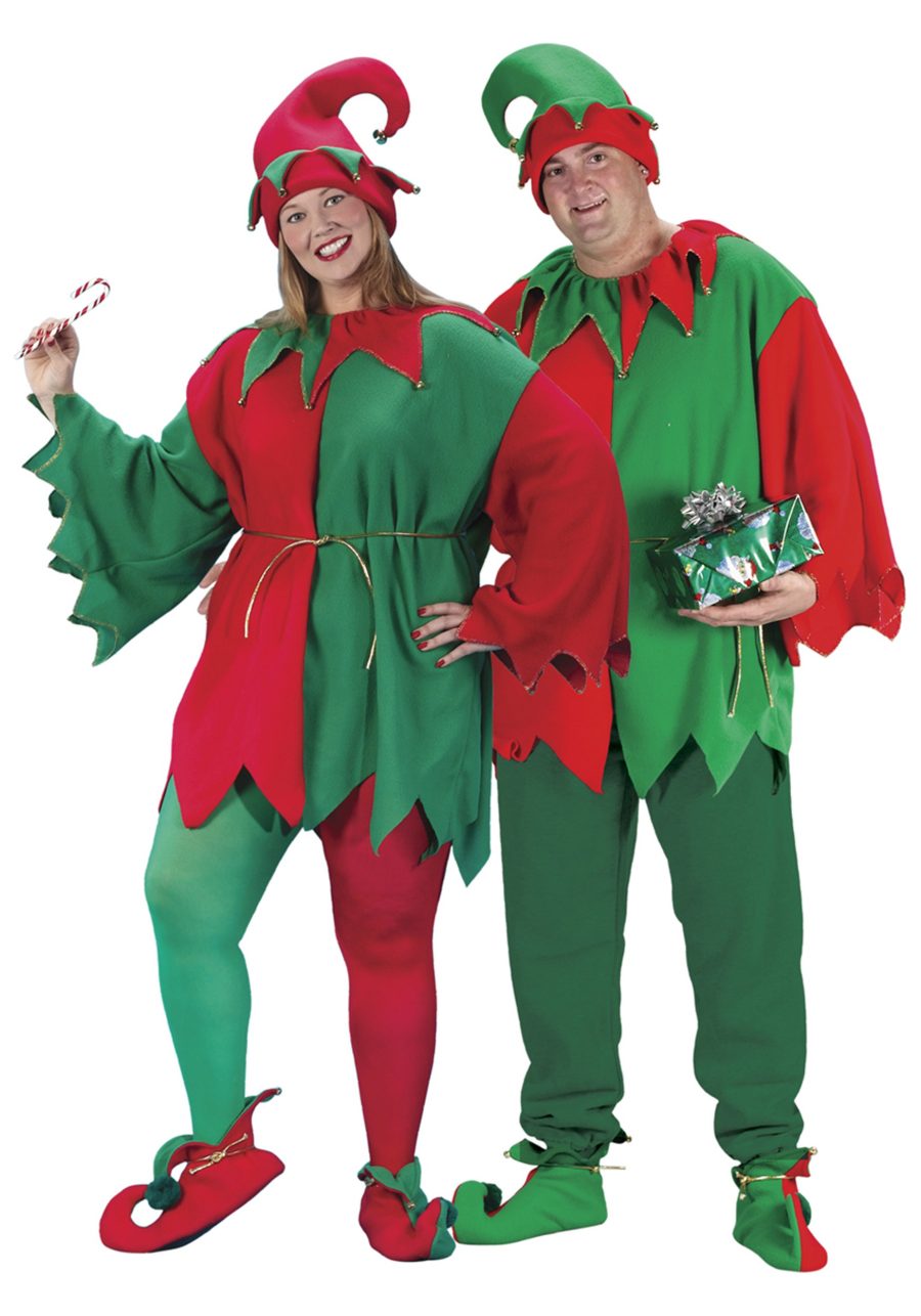 Adult Plus Size Elf Costume