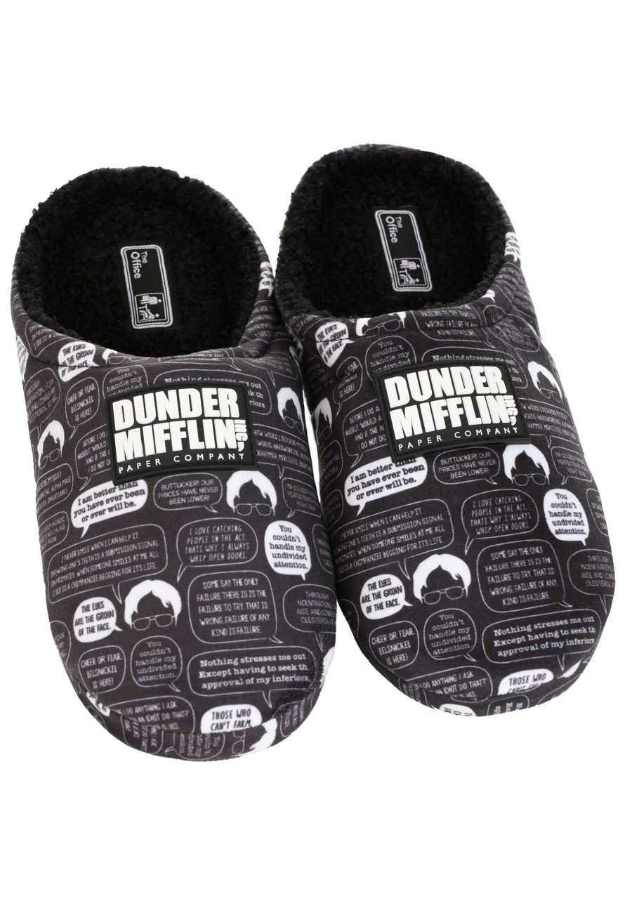 Adult The Office Quotes Slipper