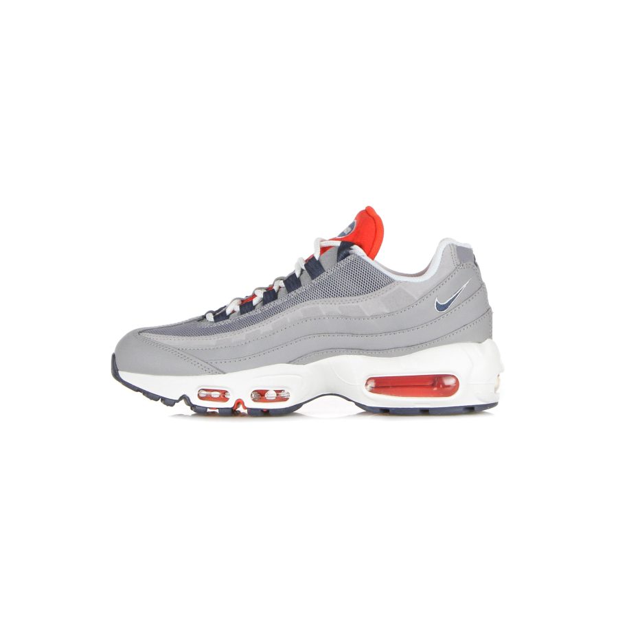 Air Max 95 Men's Low Shoe Cement Grey/thunder Blue/chile Red