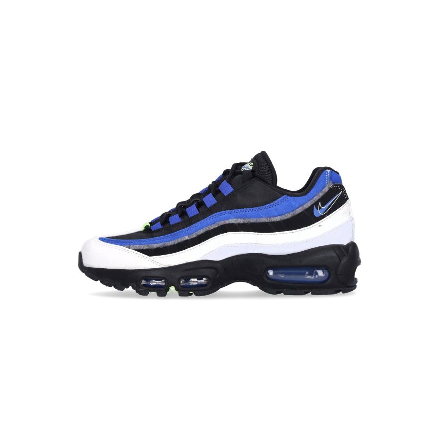 Air Max 95 Se Men's Low Shoe Black/white/game Royal/sail