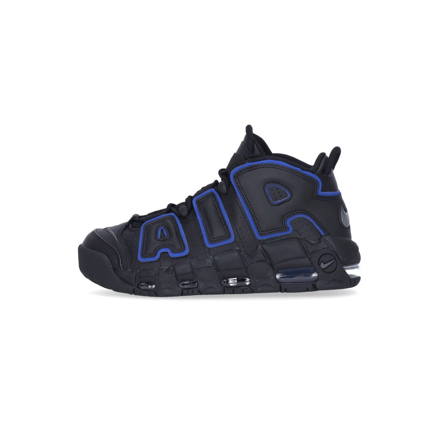 Air More Uptempo 96 Black/iron Grey/game Royal Men's High Shoe