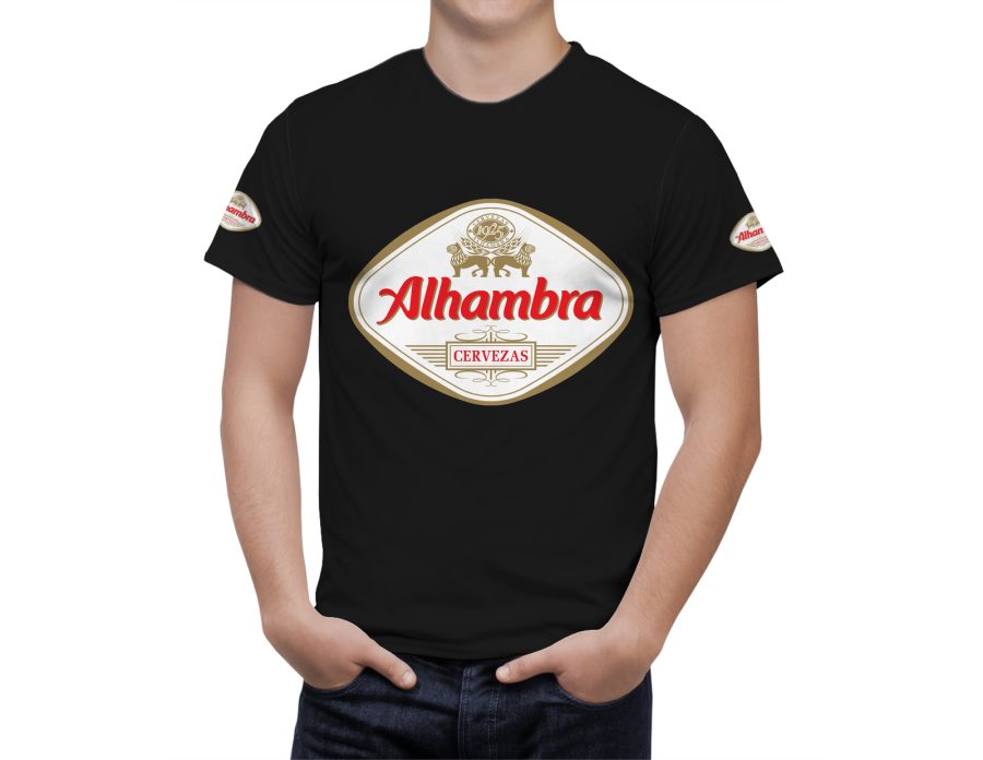 Alhambra Beer Black T-Shirt, High Quality, Gift Beer Shirt