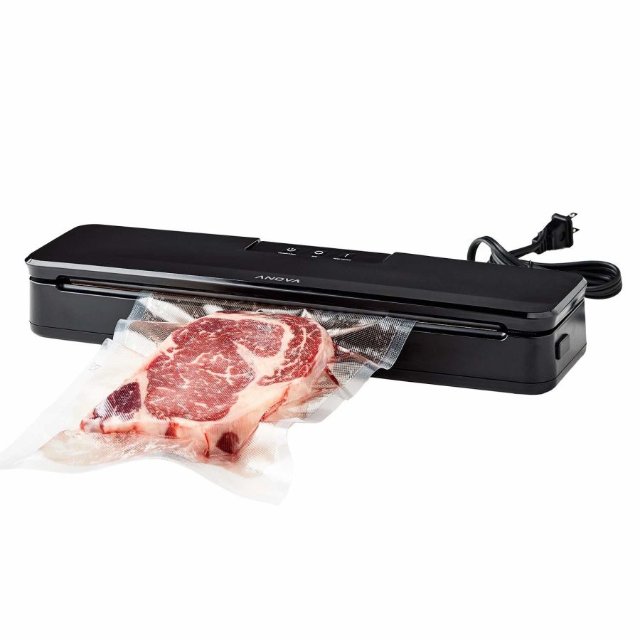 Anova Culinary ANVS01-US00 Anova Precision Vacuum Sealer, Includes 10 Precut Bag