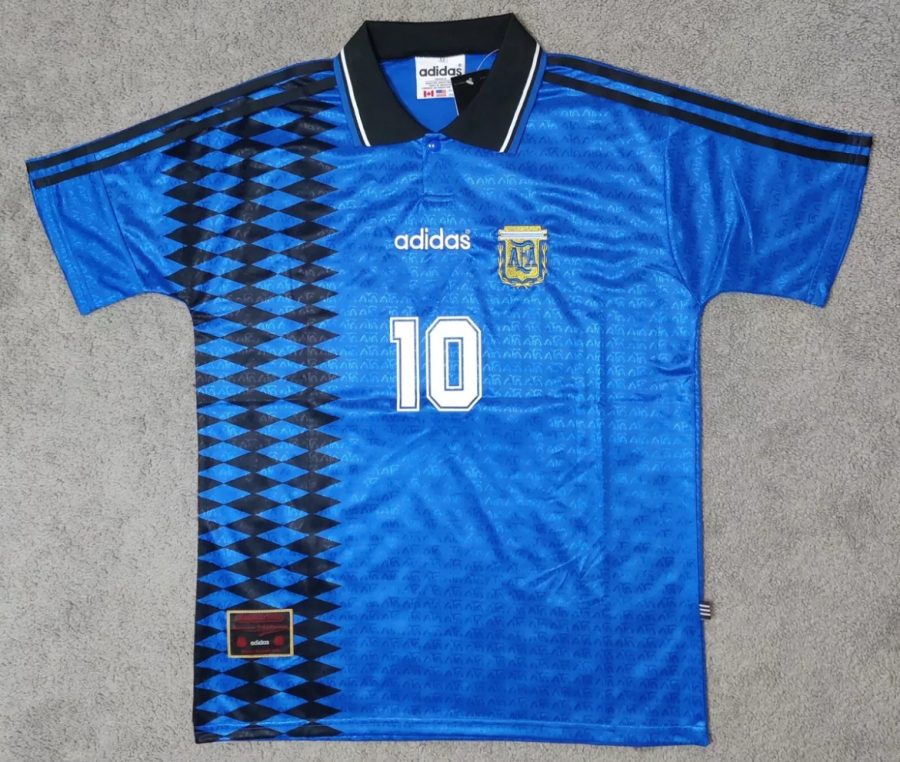 Argentina 1994/95 Maradona World Cup Away (Retro) //FREE SHIPPING