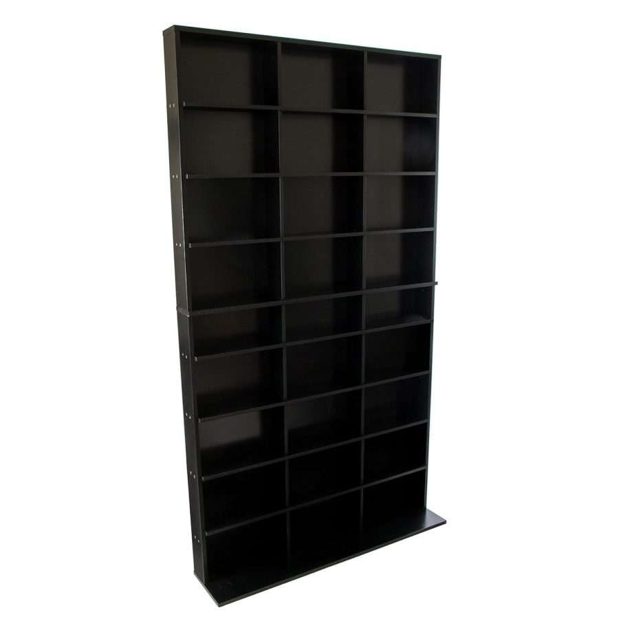 Atlantic Elite XL Media Storage Cabinet Protect & Organize Prized Music, Movie,