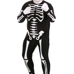 Authentic Plus Size Karate Kid Skeleton Suit