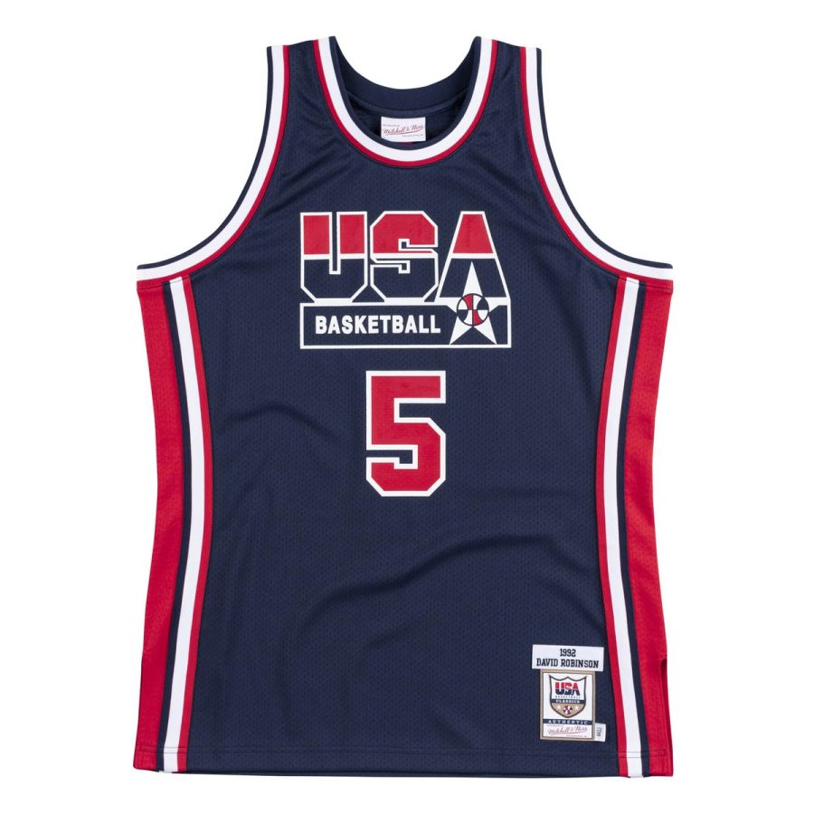 Authentic team jersey USA nba David Robinson