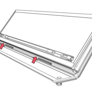 BAK PARTS-326A0013 BAKFLIP PANEL BUMPERS (2), Replacement For BAKFlip Covers; Set of 2; With Two 8 Inch Length Felt Strips/Adhesive