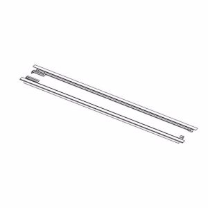 BAK RAILS-772409T BAK RAIL ASSEMBLY SET MODEL 0, For BAKFlip F1 Tonneau Covers; With Two Inner Rails/ Two Outer Rails/ Mounting Plate/ Spring Actuators/ Locking Levers/ Two Spacer Shims/ 8 Angle Shims