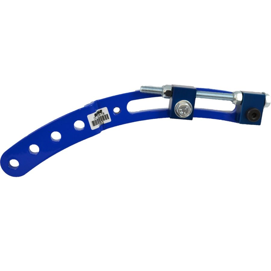 BALMAR UBB2 DRIVE BELT TENSIONER; UNIVERSAL BELT BUDDY, WITH 0.5 INCH OFFSET, WITH UAA2 UNIVERSAL ADJUSTMENT ARM. THE UBB IS 10.3 INCH LONG AND THE ADJUSTMENT SLOT PROVIDES UP TO 4.5 INCH OF TRAVEL. THE ADJUSTMENT SLOT IS 0.53 INCH WIDE