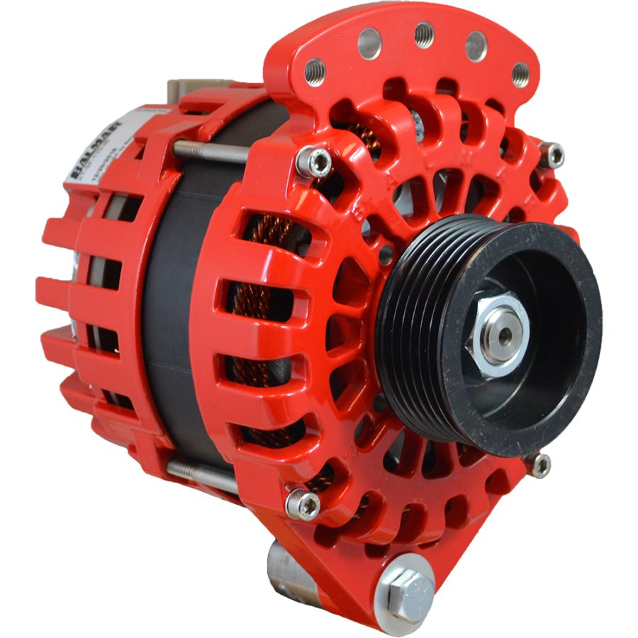 BALMAR XT-SF-170-IR-IG ALTERNATOR 170AMP, 12V, 1-2 INCH SINGLE FOOT, K6 PULLEY W/INTERNAL REGULATOR & ISOLATED GROUNDING