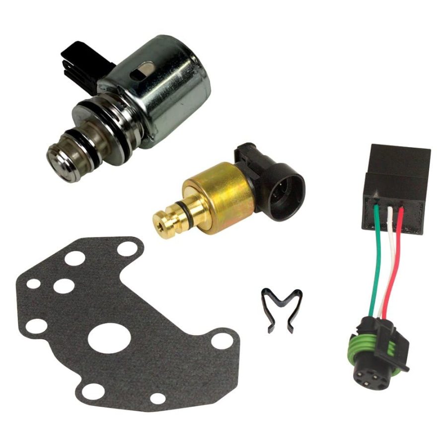 BD DIESEL 01060605 Diesel Transmission Valve Body Electronics Upgrade Kit; Incl. Pressure Transducer Adapter/Clip For Metal Transducer/Metal Pressure Transducer/Governor Body Gasket