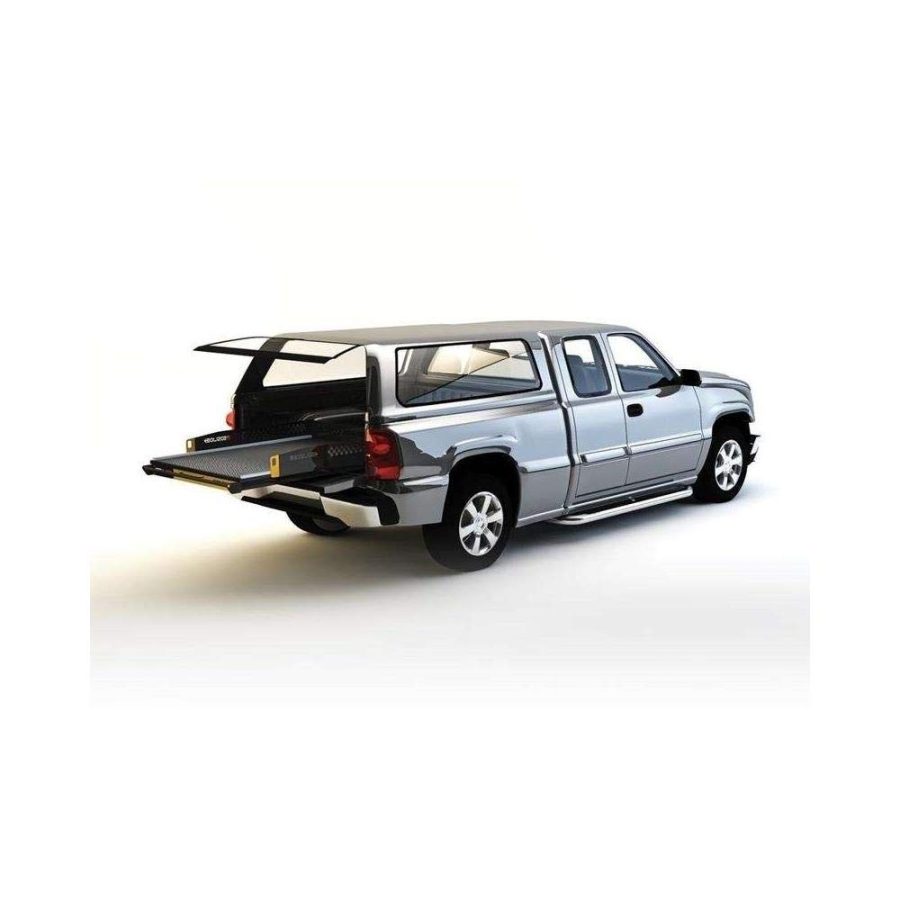 BEDSLIDE 15-6548-CG CONTRACTOR (65 INCH X 48 INCH) Durable Sliding Truck Bed Cargo Organizer | MADE IN THE USA | 1,500 lb Capacity (Silver)