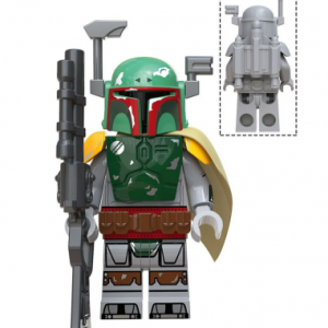 BOBA FETT DELUXE Star Wars Minifigure +Stand The Empire Strikes Back US Seller