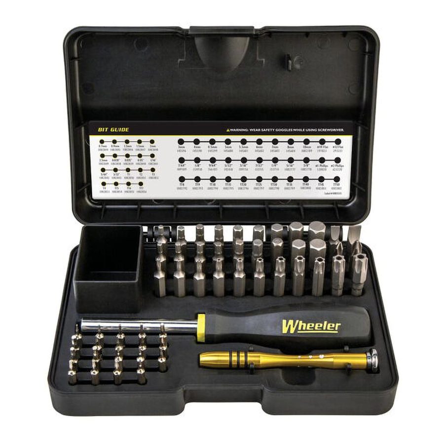 BTI 1081958 Wheeler SAE/Metric Hex and Torx Screwdriver Bit Set (55 Piece Set)