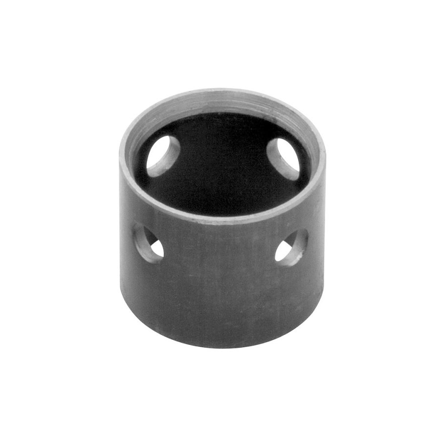 BULLDOG 0050240300 WELD-ON FEMALE TUBE MOUNT, 2-1/2 Inch Female Pipe Mount; Round Swivel Jack; Weld-On Mount; 5/8 Inch Pin Hole Diameter; 3 Inch Outer Diameter X 2-1/2 Inch Length