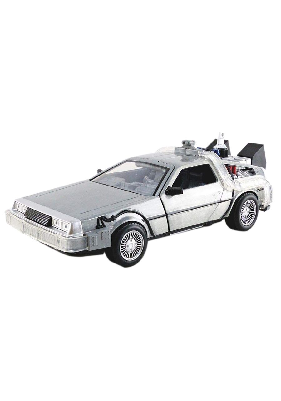 Back to the Future Time Machine DeLorean 1:24 Scale Die-Cast